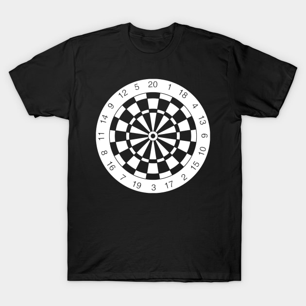 dartboard T-Shirt by baikteman